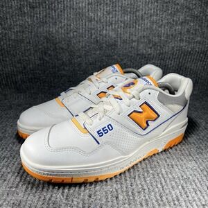 New Balance 550 Men's Size 9.5 Lakers Pack Orange Basketball Shoes BB550WTO